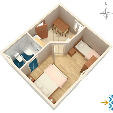 With Wifi Beli, Cres - 8094 بيلي