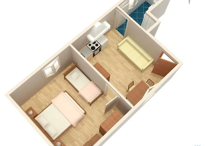 With Wifi Beli, Cres - 8094 Appartamento